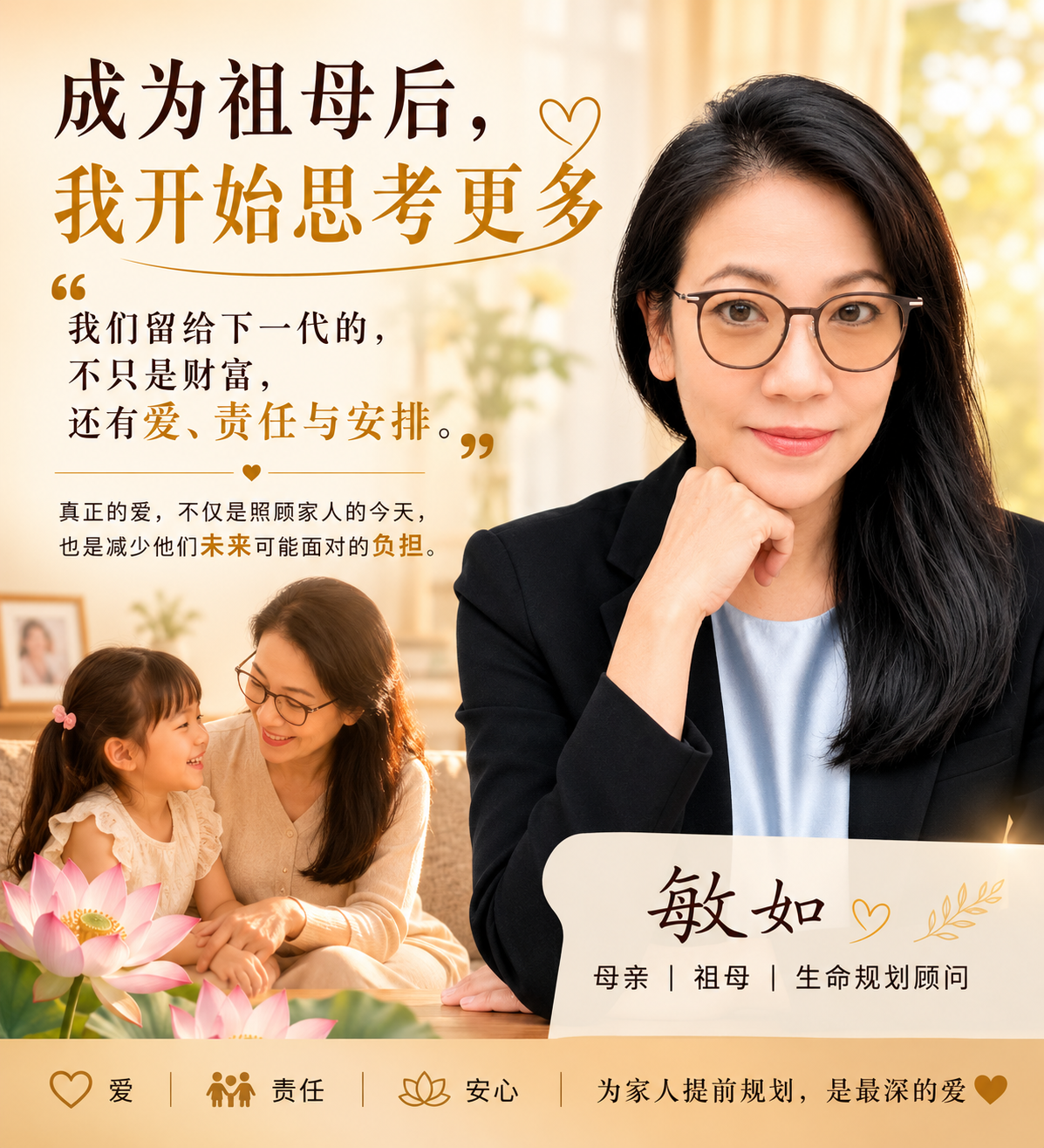 Yvonne (敏如) believes funeral planning is more than making arrangements. It is about honouring a person's life, respecting their wishes, and giving families the confidence to make informed decisions with peace of mind.